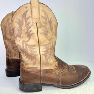 Ariat Men's 8 EE Heritage Stockman U Soft Toe Style 1002247 Cowboy Western Boots
